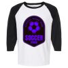 Raglan Three-Quarter Sleeve Baseball T-Shirt Vignette