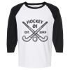 Raglan Three-Quarter Sleeve Baseball T-Shirt Vignette
