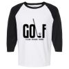 Raglan Three-Quarter Sleeve Baseball T-Shirt Vignette