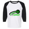 Raglan Three-Quarter Sleeve Baseball T-Shirt Vignette