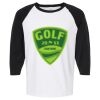Raglan Three-Quarter Sleeve Baseball T-Shirt Vignette