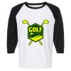 Raglan Three-Quarter Sleeve Baseball T-Shirt Vignette