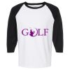 Raglan Three-Quarter Sleeve Baseball T-Shirt Vignette