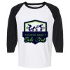 Raglan Three-Quarter Sleeve Baseball T-Shirt Vignette