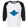 Raglan Three-Quarter Sleeve Baseball T-Shirt Vignette
