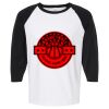 Raglan Three-Quarter Sleeve Baseball T-Shirt Vignette