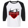 Raglan Three-Quarter Sleeve Baseball T-Shirt Vignette