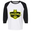 Raglan Three-Quarter Sleeve Baseball T-Shirt Vignette