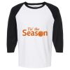 Raglan Three-Quarter Sleeve Baseball T-Shirt Vignette