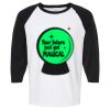 Raglan Three-Quarter Sleeve Baseball T-Shirt Vignette