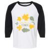 Raglan Three-Quarter Sleeve Baseball T-Shirt Vignette