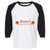 Raglan Three-Quarter Sleeve Baseball T-Shirt Vignette