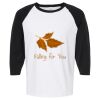 Raglan Three-Quarter Sleeve Baseball T-Shirt Vignette