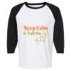Raglan Three-Quarter Sleeve Baseball T-Shirt Vignette