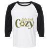 Raglan Three-Quarter Sleeve Baseball T-Shirt Vignette
