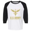 Raglan Three-Quarter Sleeve Baseball T-Shirt Vignette