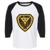 Raglan Three-Quarter Sleeve Baseball T-Shirt Vignette