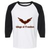 Raglan Three-Quarter Sleeve Baseball T-Shirt Vignette