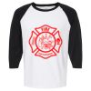 Raglan Three-Quarter Sleeve Baseball T-Shirt Vignette