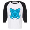 Raglan Three-Quarter Sleeve Baseball T-Shirt Vignette