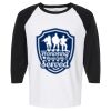 Raglan Three-Quarter Sleeve Baseball T-Shirt Vignette