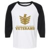 Raglan Three-Quarter Sleeve Baseball T-Shirt Vignette