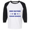 Raglan Three-Quarter Sleeve Baseball T-Shirt Vignette