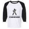 Raglan Three-Quarter Sleeve Baseball T-Shirt Vignette
