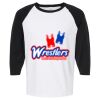 Raglan Three-Quarter Sleeve Baseball T-Shirt Vignette