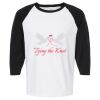Raglan Three-Quarter Sleeve Baseball T-Shirt Vignette