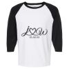 Raglan Three-Quarter Sleeve Baseball T-Shirt Vignette