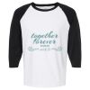 Raglan Three-Quarter Sleeve Baseball T-Shirt Vignette