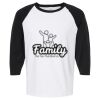 Raglan Three-Quarter Sleeve Baseball T-Shirt Vignette