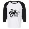 Raglan Three-Quarter Sleeve Baseball T-Shirt Vignette