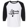 Raglan Three-Quarter Sleeve Baseball T-Shirt Vignette