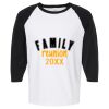 Raglan Three-Quarter Sleeve Baseball T-Shirt Vignette