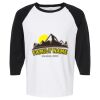Raglan Three-Quarter Sleeve Baseball T-Shirt Vignette