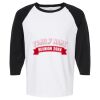 Raglan Three-Quarter Sleeve Baseball T-Shirt Vignette