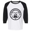 Raglan Three-Quarter Sleeve Baseball T-Shirt Vignette