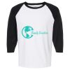 Raglan Three-Quarter Sleeve Baseball T-Shirt Vignette