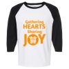 Raglan Three-Quarter Sleeve Baseball T-Shirt Vignette