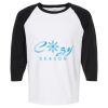 Raglan Three-Quarter Sleeve Baseball T-Shirt Vignette