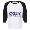 Raglan Three-Quarter Sleeve Baseball T-Shirt Vignette