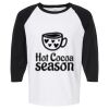 Raglan Three-Quarter Sleeve Baseball T-Shirt Vignette