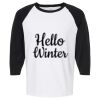 Raglan Three-Quarter Sleeve Baseball T-Shirt Vignette