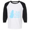Raglan Three-Quarter Sleeve Baseball T-Shirt Vignette