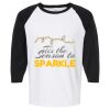 Raglan Three-Quarter Sleeve Baseball T-Shirt Vignette