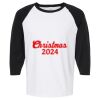 Raglan Three-Quarter Sleeve Baseball T-Shirt Vignette