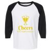Raglan Three-Quarter Sleeve Baseball T-Shirt Vignette