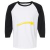 Raglan Three-Quarter Sleeve Baseball T-Shirt Vignette